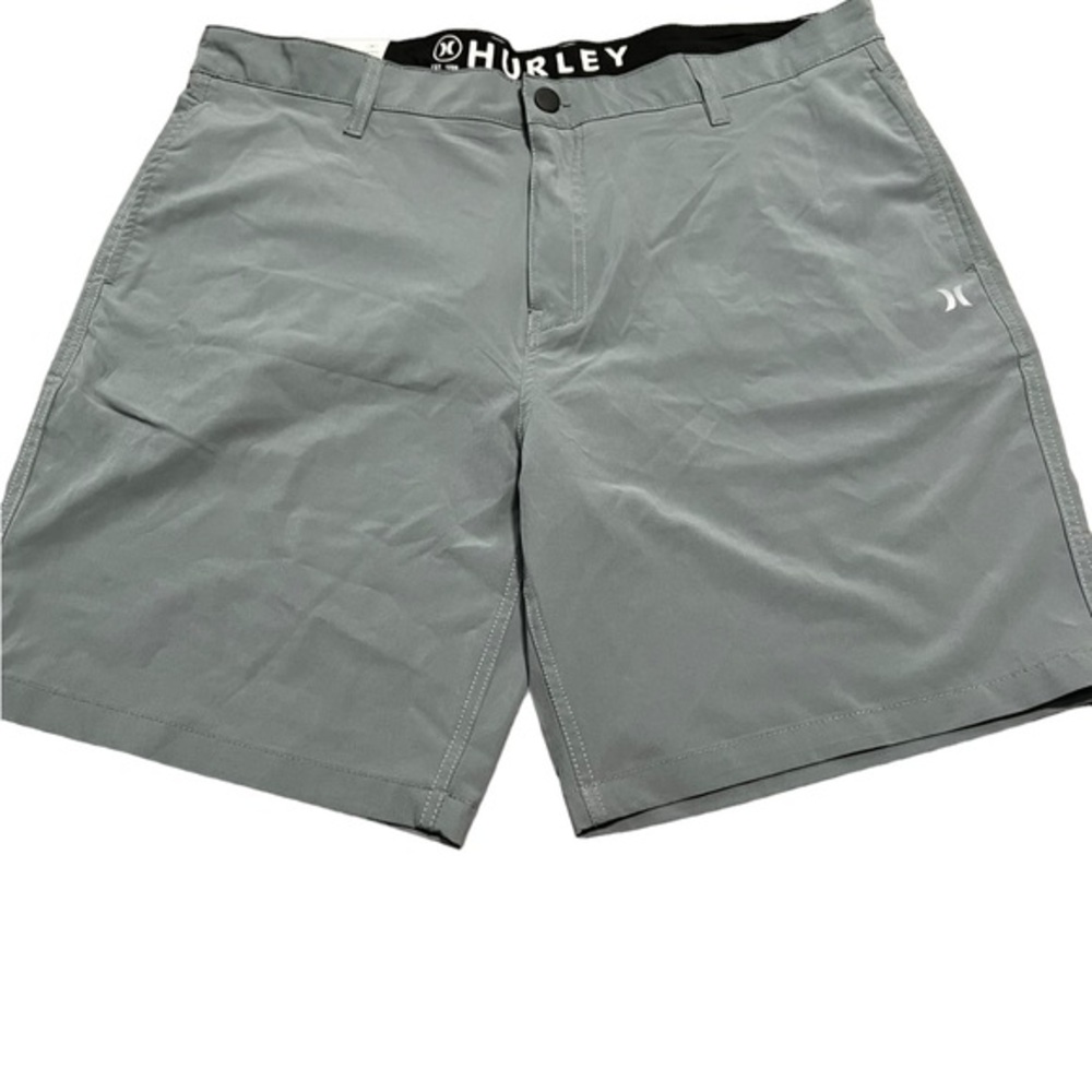 NWT Hurley Gray Hybird WalkShort Quick Dry Black Size 40
